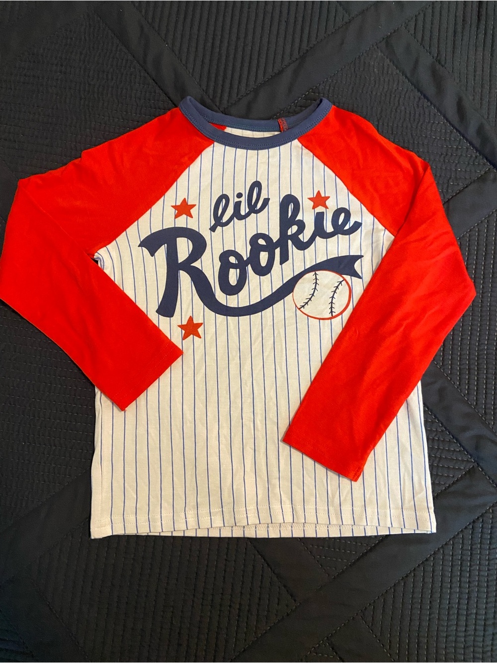 Little Sleepies ‘Lil Rookie’ Bamboo Long Sleeve Tee